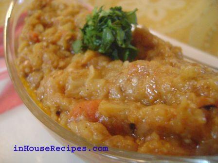 Baigan Ka Bharta - EggPlant Curry
